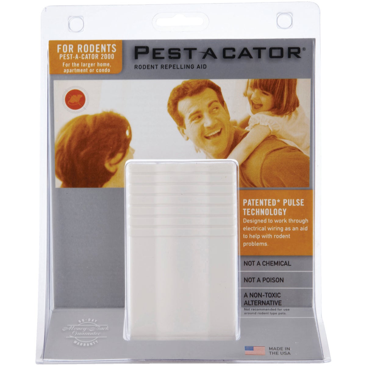 Pest A Cator Pulsating 2000 Sq. Ft. Coverage 110V Electronic Pest Repellent