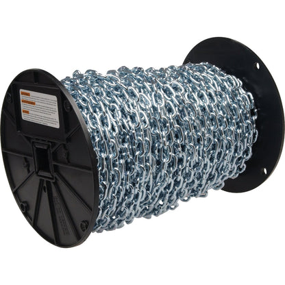 Campbell #2 125 Ft. Zinc-Plated Low-Carbon Steel Coil Chain
