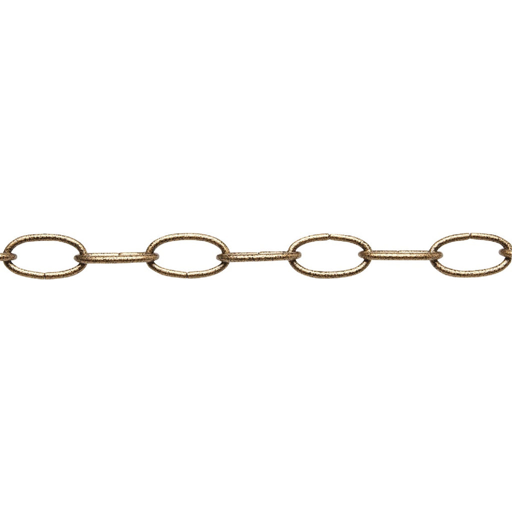 Campbell #10 40 Ft. Antique Copper Finished Metal Craft Chain