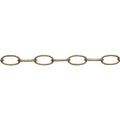 Campbell #10 40 Ft. Antique Copper Finished Metal Craft Chain