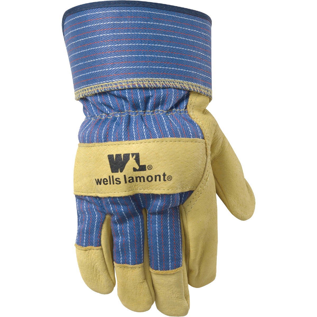 Wells Lamont Men's XL Grain Pigskin Leather Work Glove