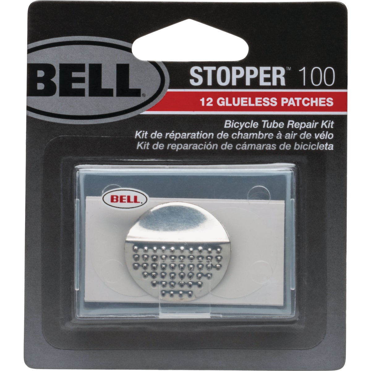 Bell Sports Stopper 100 12-Patch Bicycle Tube Repair Kit