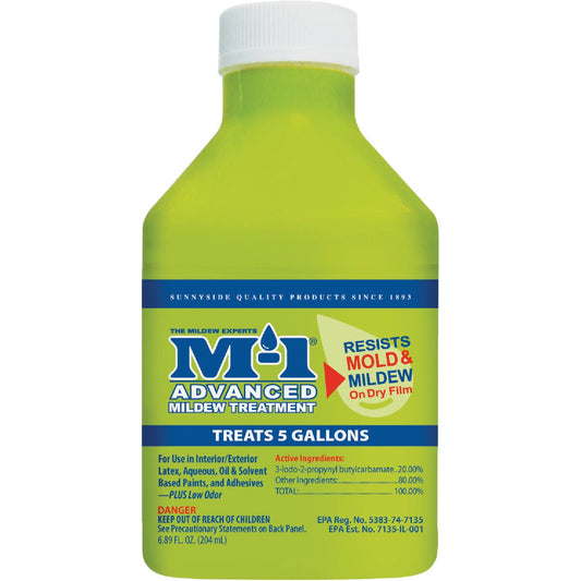 Sunnyside M-1 Advanced Mildewcide Paint Additive, 7.5 Oz.