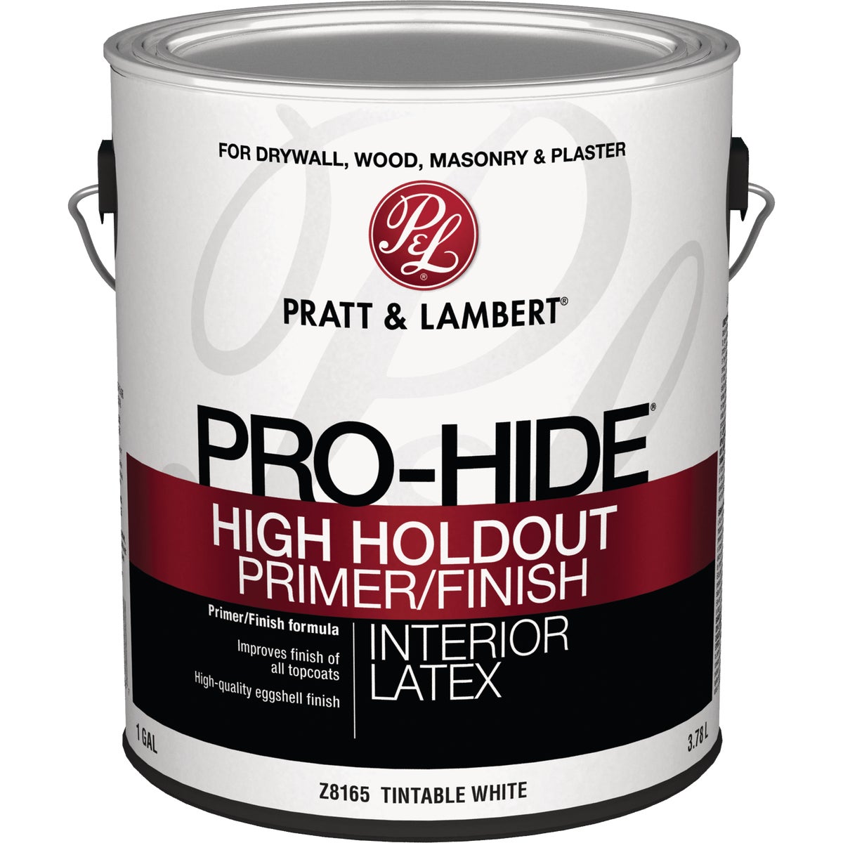 Pratt and Lambert Pro-Hide High Hold Out Interior Primer Sealer, White, 1 Gal.