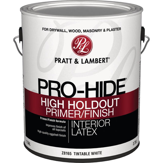 Pratt and Lambert Pro-Hide High Hold Out Interior Primer Sealer, White, 1 Gal.