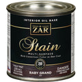 ZAR Oil-Based Wood Stain, Baby Grand, 1/2 Pt.