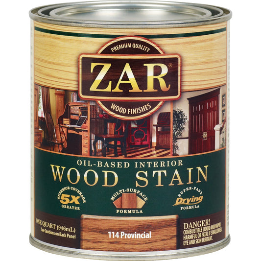 ZAR Oil-Based Wood Stain, Provincial, 1 Qt.