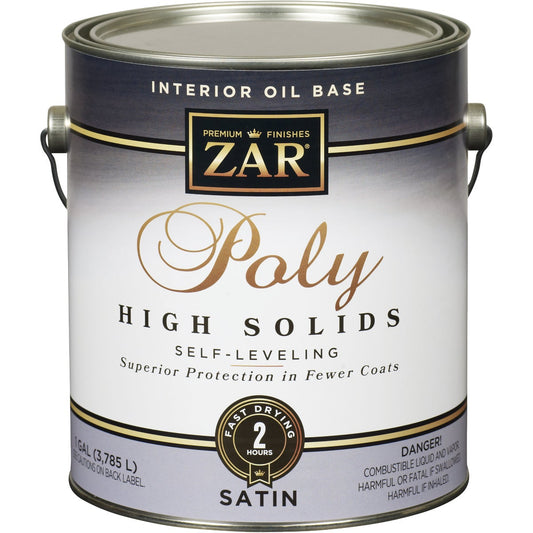 ZAR VOC Satin Classic Wood Finish Interior Polyurethane, 1 Gal.