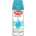 Krylon 12 Oz. Frosted Sea Glass Finish Spray Paint, Aqua