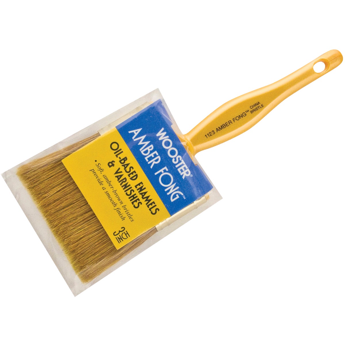 Wooster Amber Fong 3 In. Flat Paint Brush