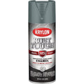 Krylon Rust Protector 12 Oz. Gloss Alkyd Enamel Spray Paint, Smoke Gray
