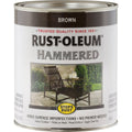Rust-Oleum Stops Rust Hammered Paint, Brown, 1 Qt.