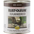 Rust-Oleum Stops Rust Hammered Paint, Dark Bronze, 1 Qt.