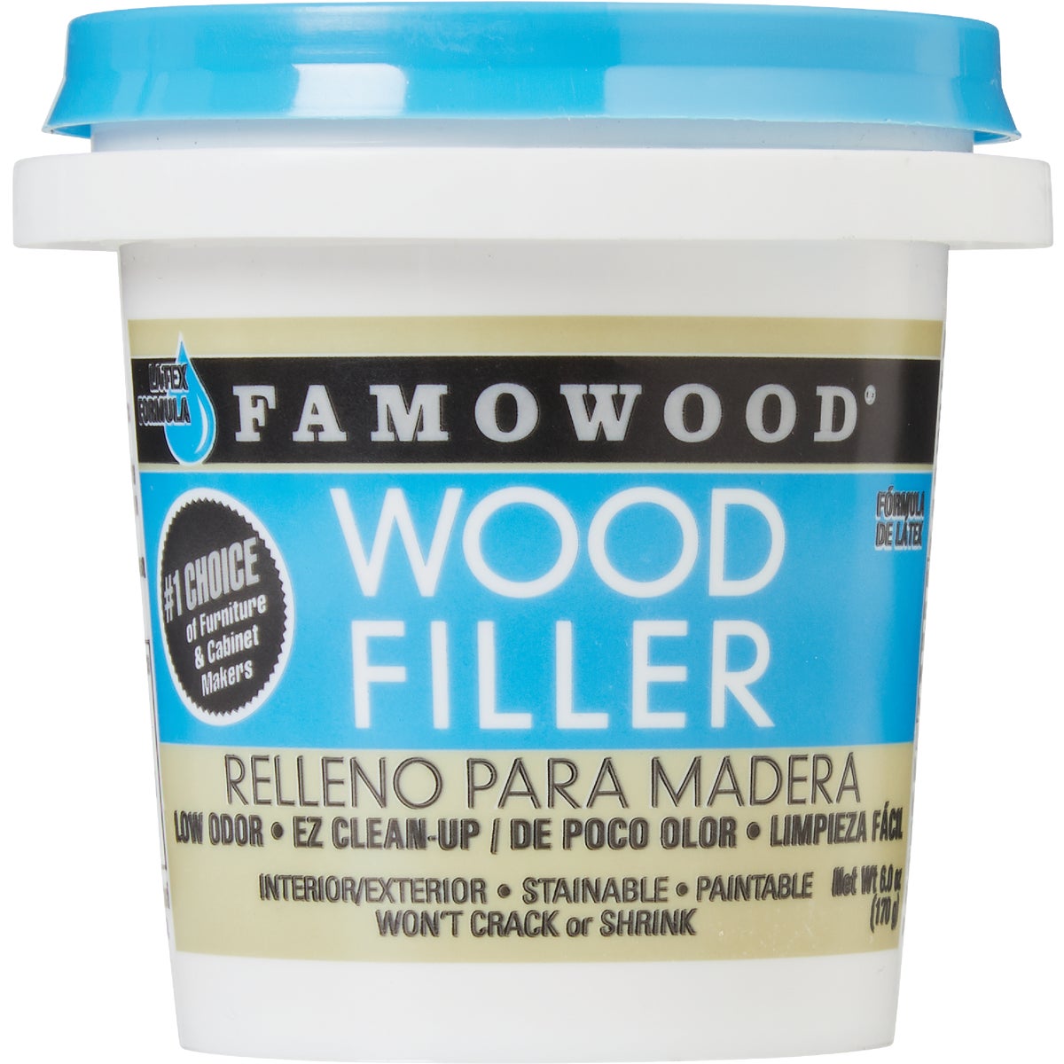 FAMOWOOD White Pine  6 Oz. Wood Filler