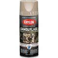 Krylon Camouflage 11 Oz. Ultra-Flat Spray Paint, Sand