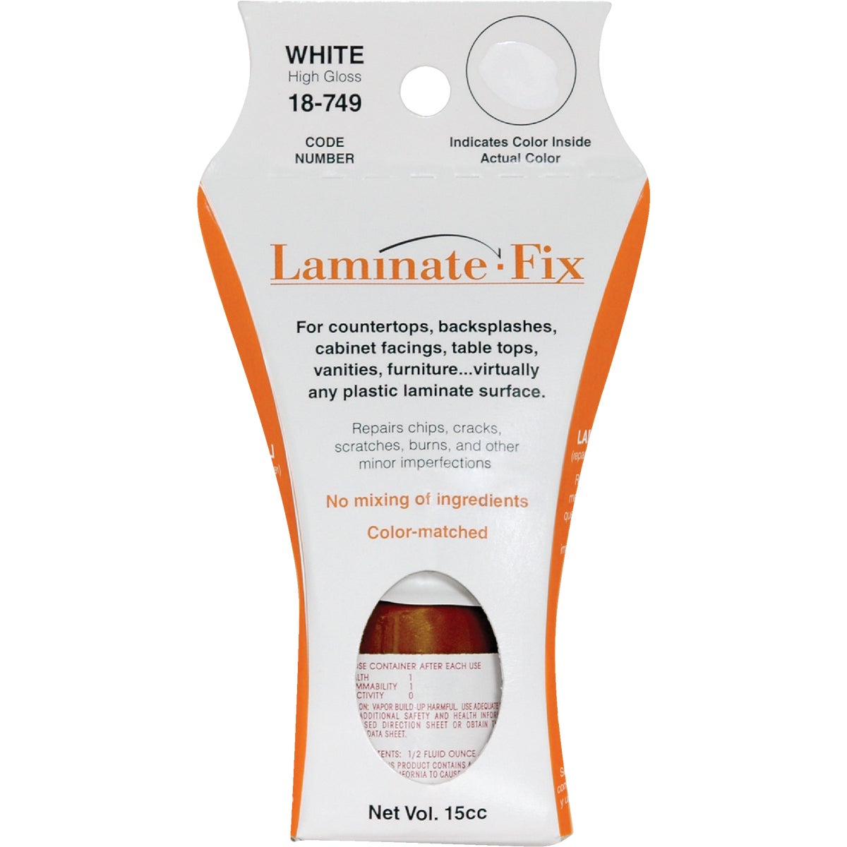 Fixture-Fix Laminate-Fix 15CC White Surface Laminate Repair