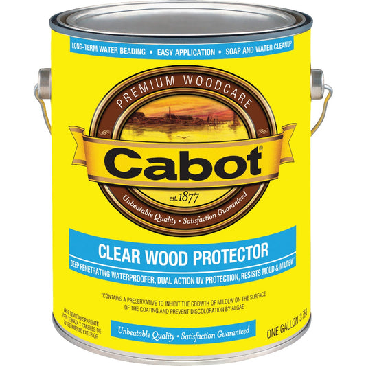 Cabot Clear Water-Based VOC Wood Protector, 1 Gal.