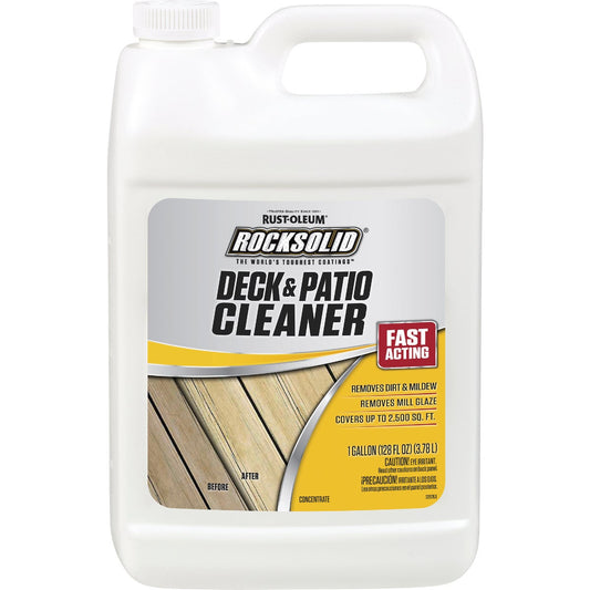 Rust-Oleum RockSolid 1 Gal. Deck & Patio Cleaner Concentrate