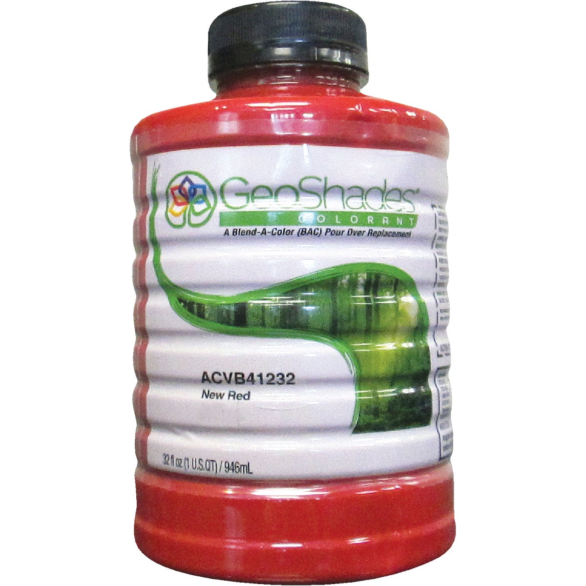 GeoShades BAC Paint Colorant, New Red, 1 Qt.