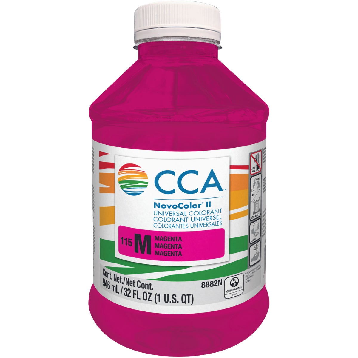 Valspar NovoColor II Paint Colorant, Magenta, 1 Qt.