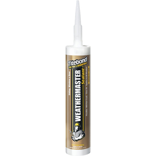 Titebond WeatherMaster 10 Oz. Polymer Sealant, 44001 White