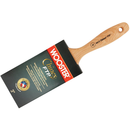 Wooster Chinex FTP 3 In. Flat Varnish Paint Brush