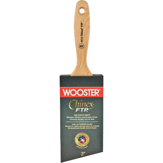 Wooster Chinex FTP 3 In. Angle Varnish Paint Brush