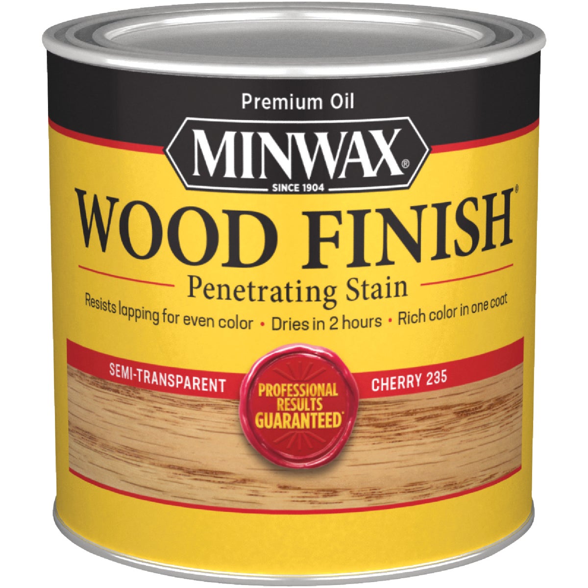 Minwax Wood Finish Penetrating Stain, Cherry, 1/2 Pt.