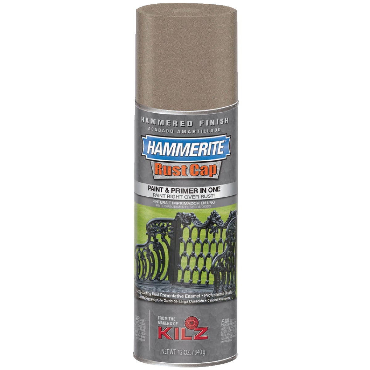 Hammerite Rust High Gloss Bronze  12 Oz. Hammered Finish Spray Paint