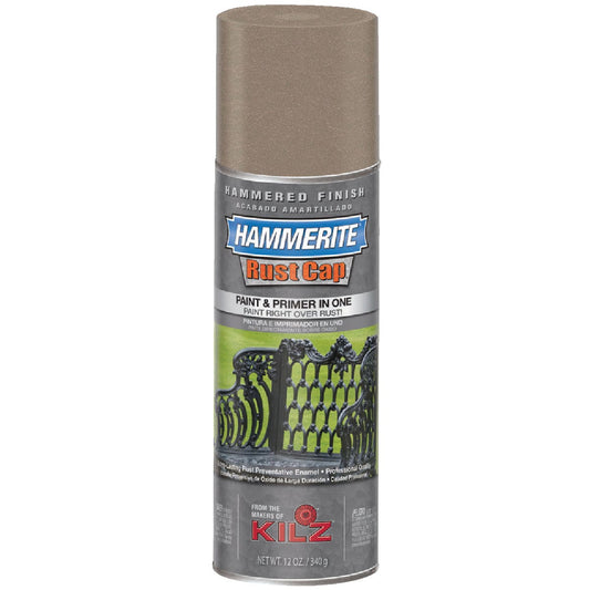 Hammerite Rust High Gloss Bronze  12 Oz. Hammered Finish Spray Paint