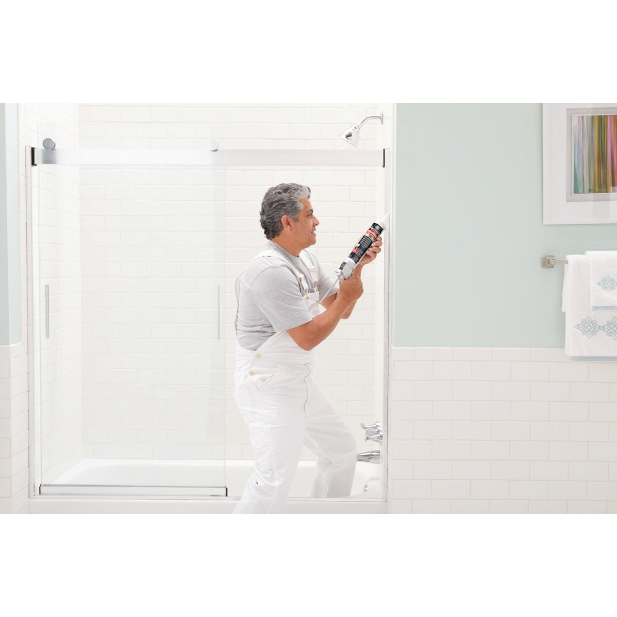 GE Supreme Silicone Kitchen & Bath Sealant, Clear, 10.1oz