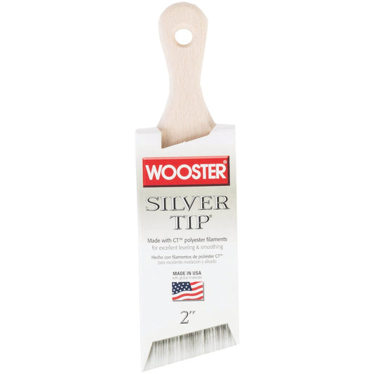 Wooster SILVER TIP 2 In. Short Handle Paint Brush