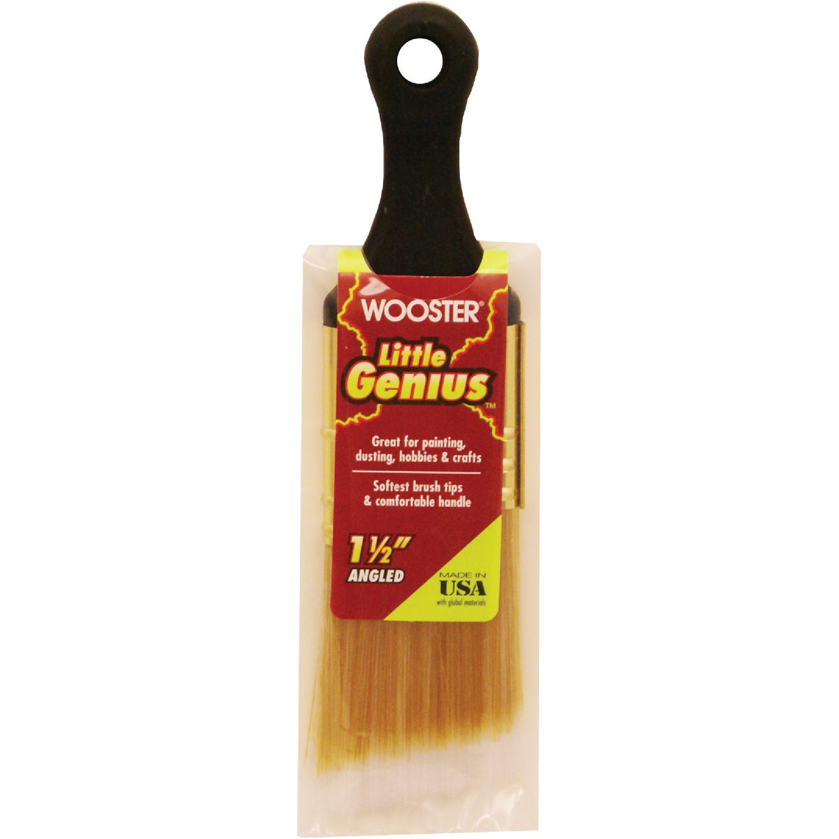 Wooster Little Genius 1-1/2 In. Angle Sash Short Handle Paint Brush