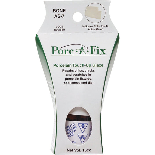 Fixture-Fix Porc-A-Fix Porcelain Touch-up Paint, American Standard Bone, 15cc