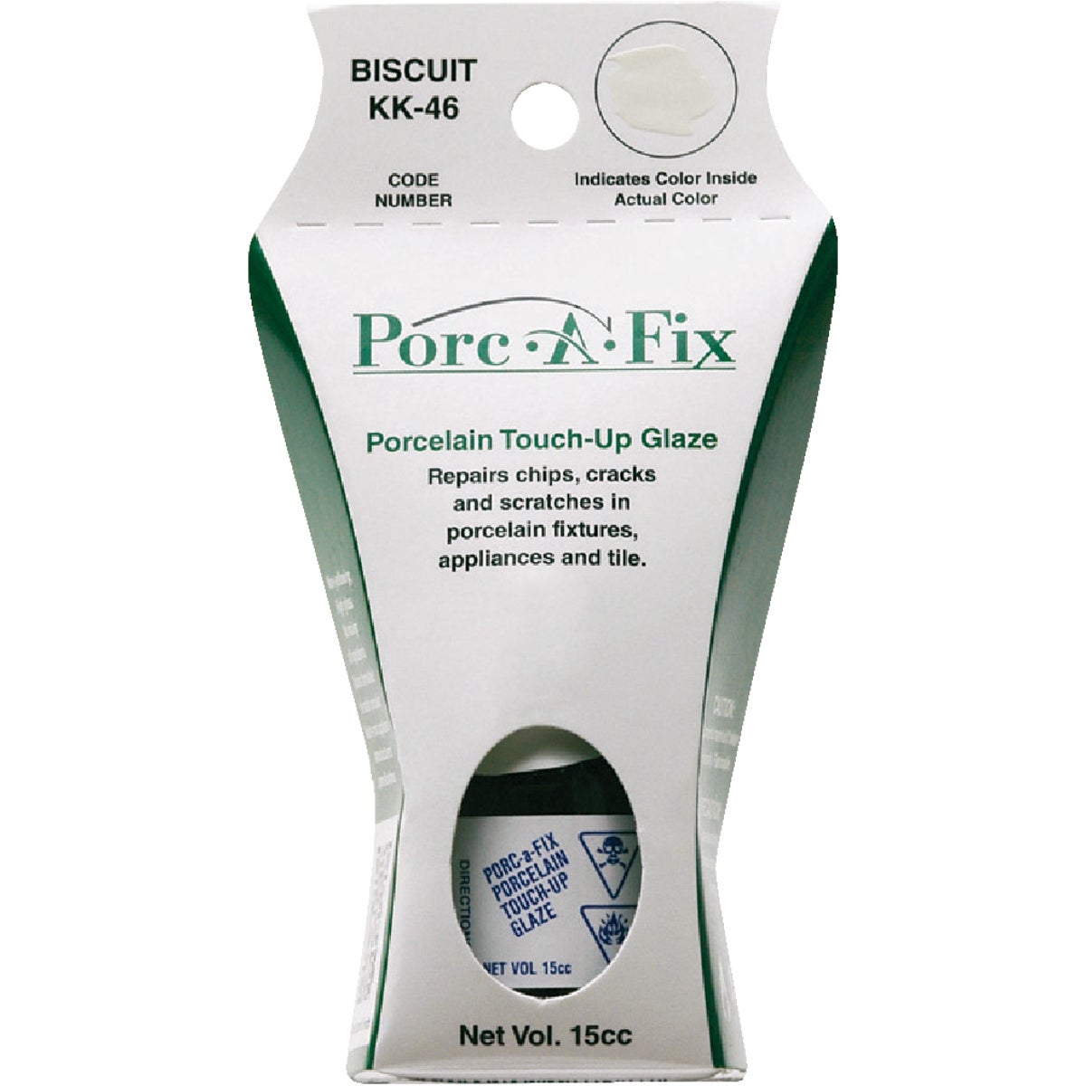 Fixture-Fix Porc-A-Fix Kohler Biscuit Porcelain Touch-up Paint, 15cc