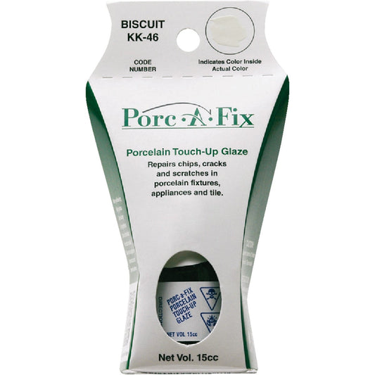 Fixture-Fix Porc-A-Fix Kohler Biscuit Porcelain Touch-up Paint, 15cc