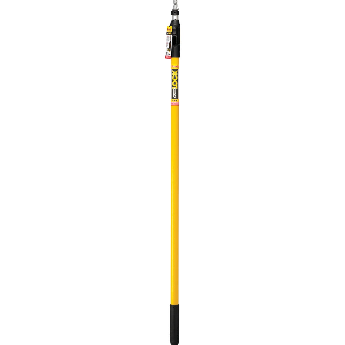 Purdy POWER LOCK 4 to 8 Ft. Aluminum/Fiberglass Extension Pole