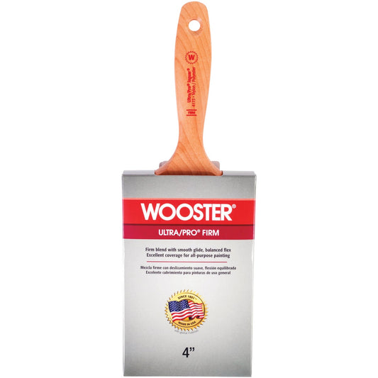 Wooster Ultra/Pro Firm 4 In. Flat Wall Paint Brush