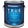 McCloskey True Basics Latex Paint & Primer Flat Interior Wall Paint, Pastel Base, 1 Gal.
