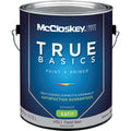 McCloskey True Basics Latex Paint & Primer Satin Interior Wall Paint, Pastel Base, 1 Gal.