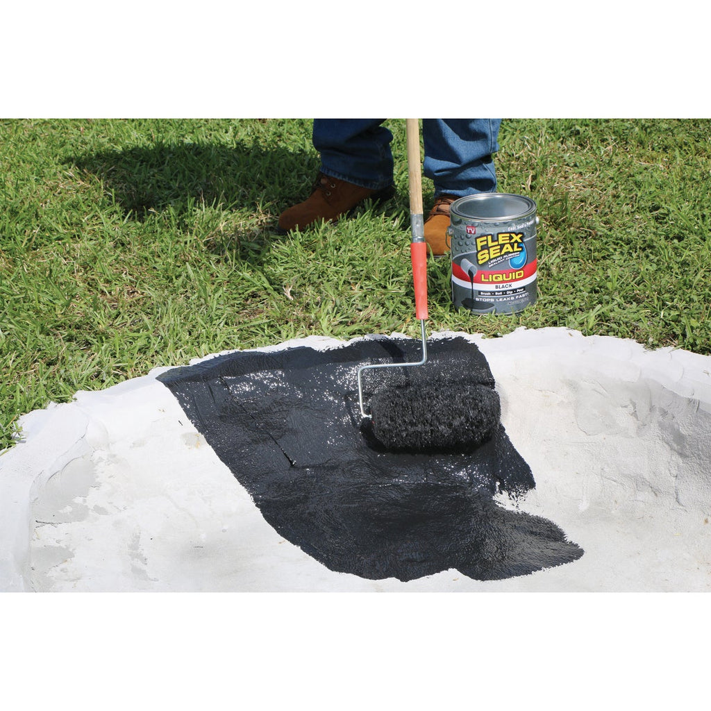 FLEX SEAL 1 Pt. Liquid Rubber Sealant, Black