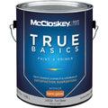 McCloskey True Basics Latex Paint & Primer Semi-Gloss Interior Wall Paint, Tint Base, 1 Gal.
