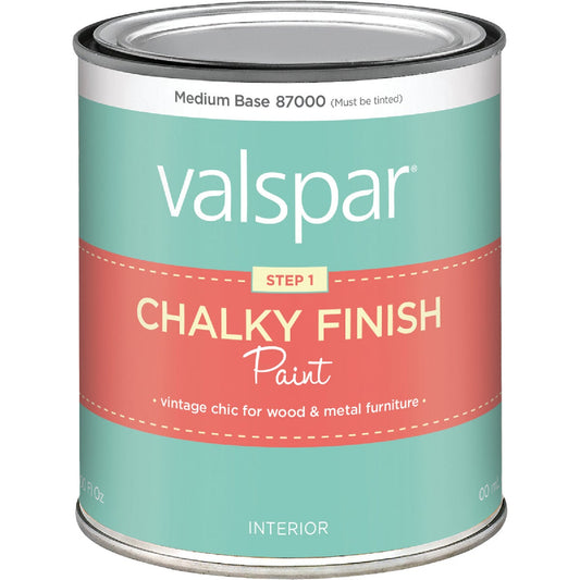 Valspar Medium Base Ultra-Matte Quart Chalk Paint