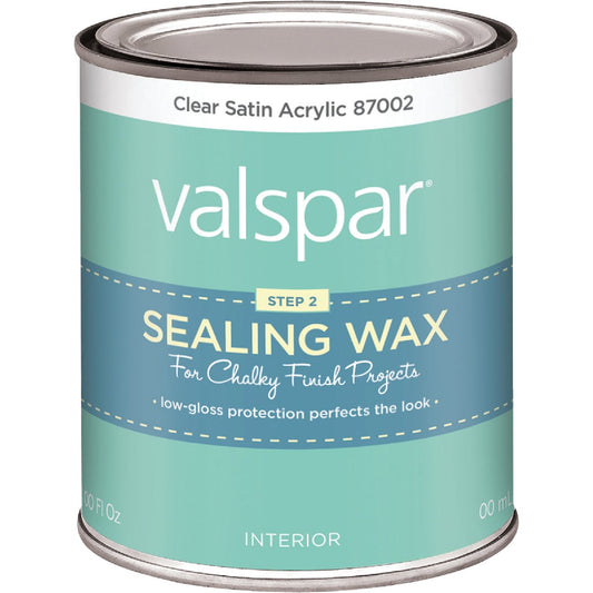 Valspar Clear Satin Acrylic Pint Chalk Paint