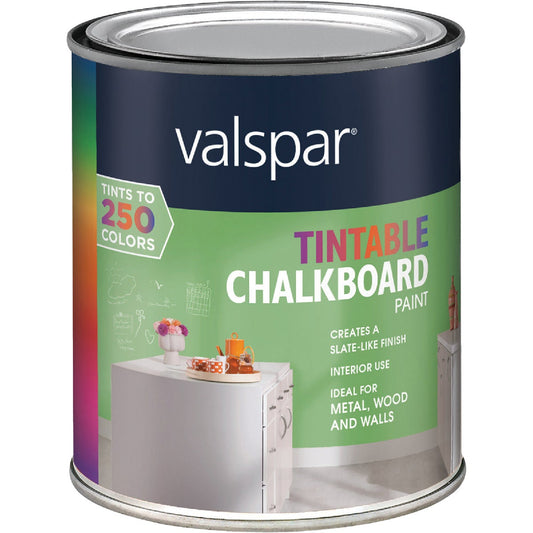 Valspar Tintable Base Quart Flat Chalk Board Paint