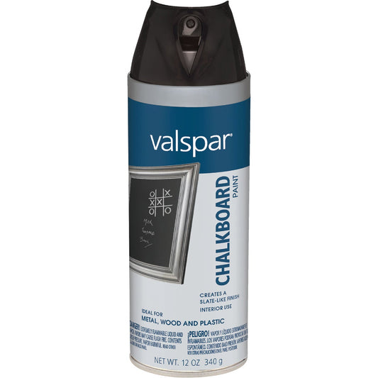 Valspar Black 12 Oz. Slate-like Finish Chalkboard Spray Paint