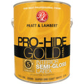 Pratt & Lambert Pro-Hide Gold Ultra Latex Semi-Gloss Interior Wall Paint, Super One-Coat White, 1 Gal.