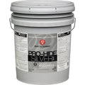 Pratt & Lambert Pro-Hide Silver 5000 Latex Eggshell Interior Wall Paint,Pro White, 5 Gal.
