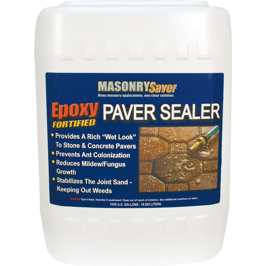 Masonry Saver Clear Satin Concrete Sealer, 5 Gal.