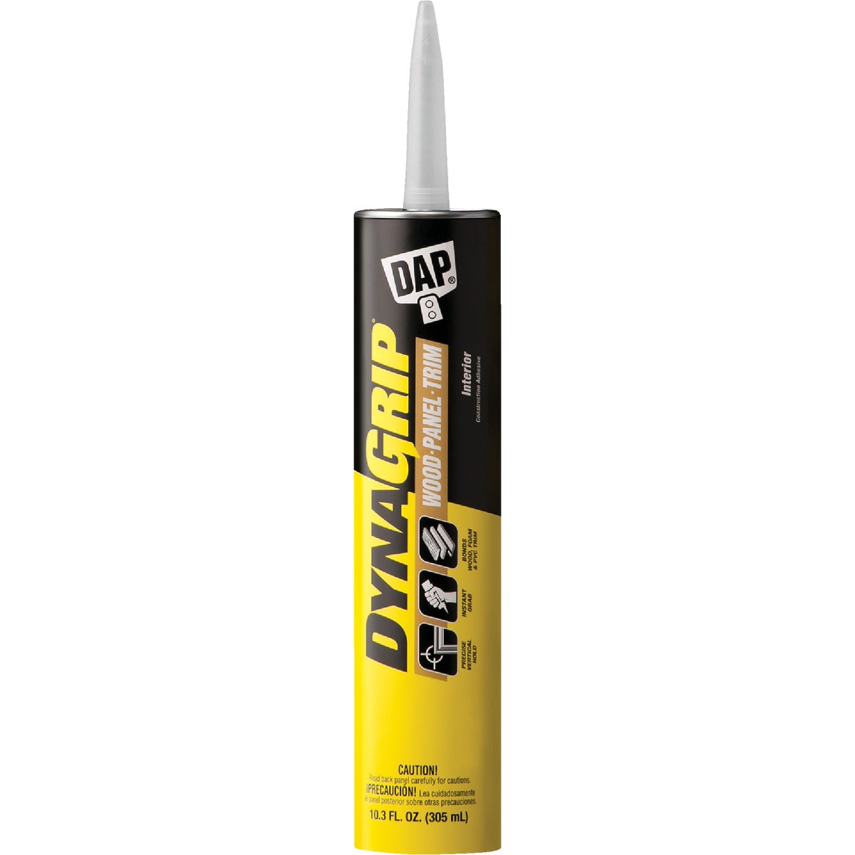 DAP DYNAGRIP 10.3 Oz. Wood-Panel-Trim Construction Adhesive